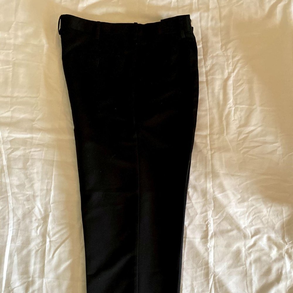 Croft & Barrow Men’s Black pleated Dress Pants